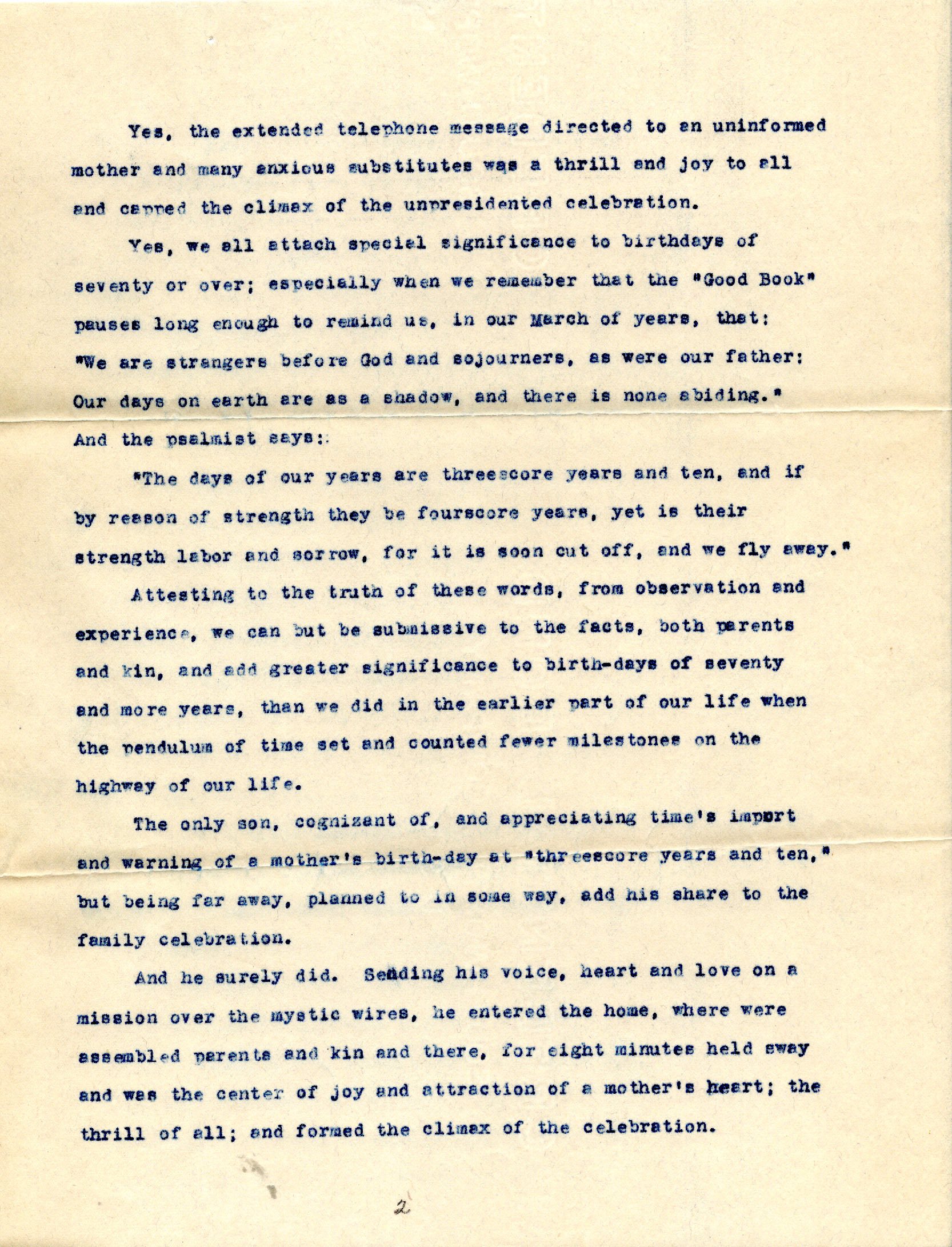 Distant Voice poem - page 2