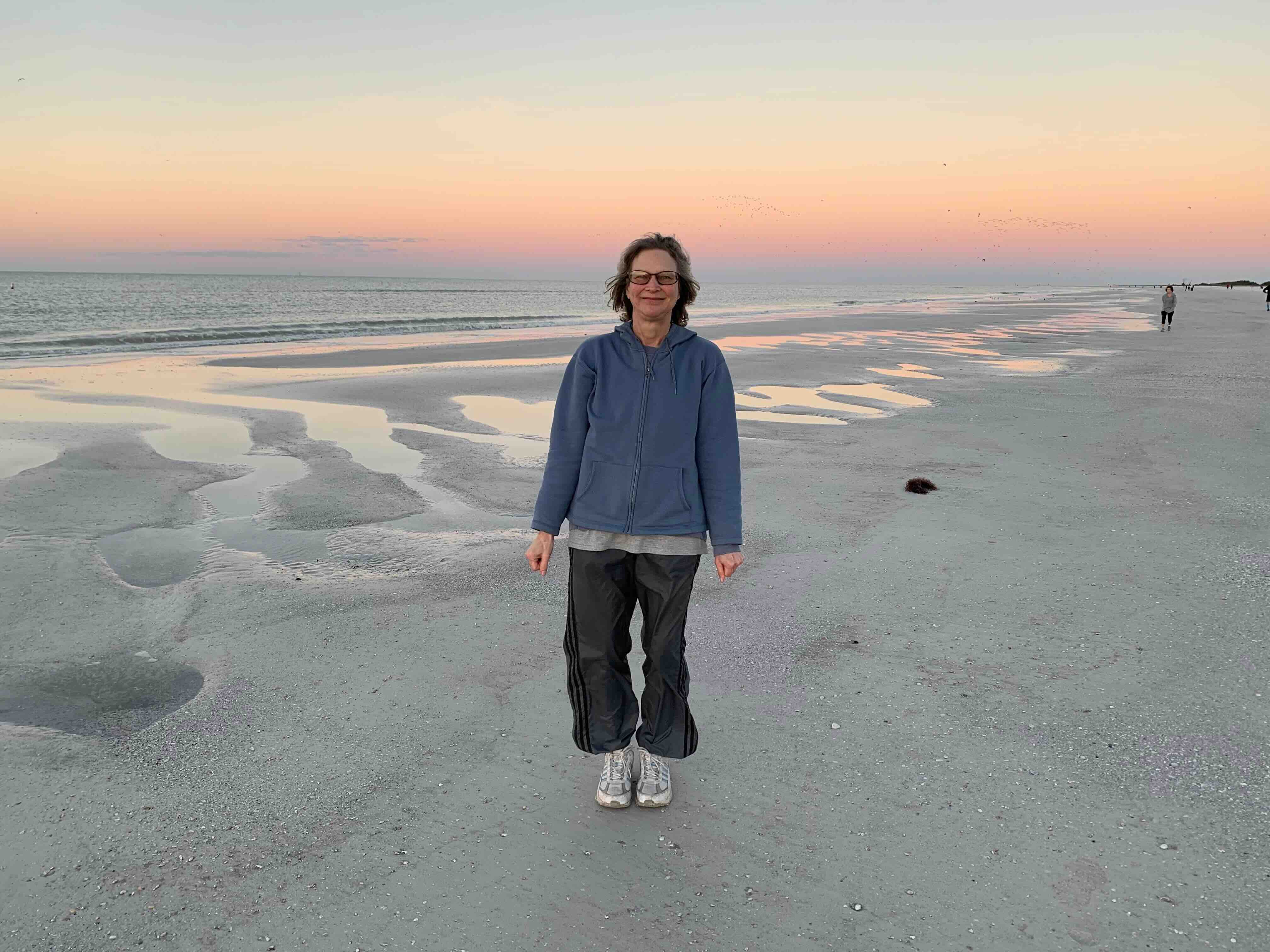 Marcia on Siesta Beach