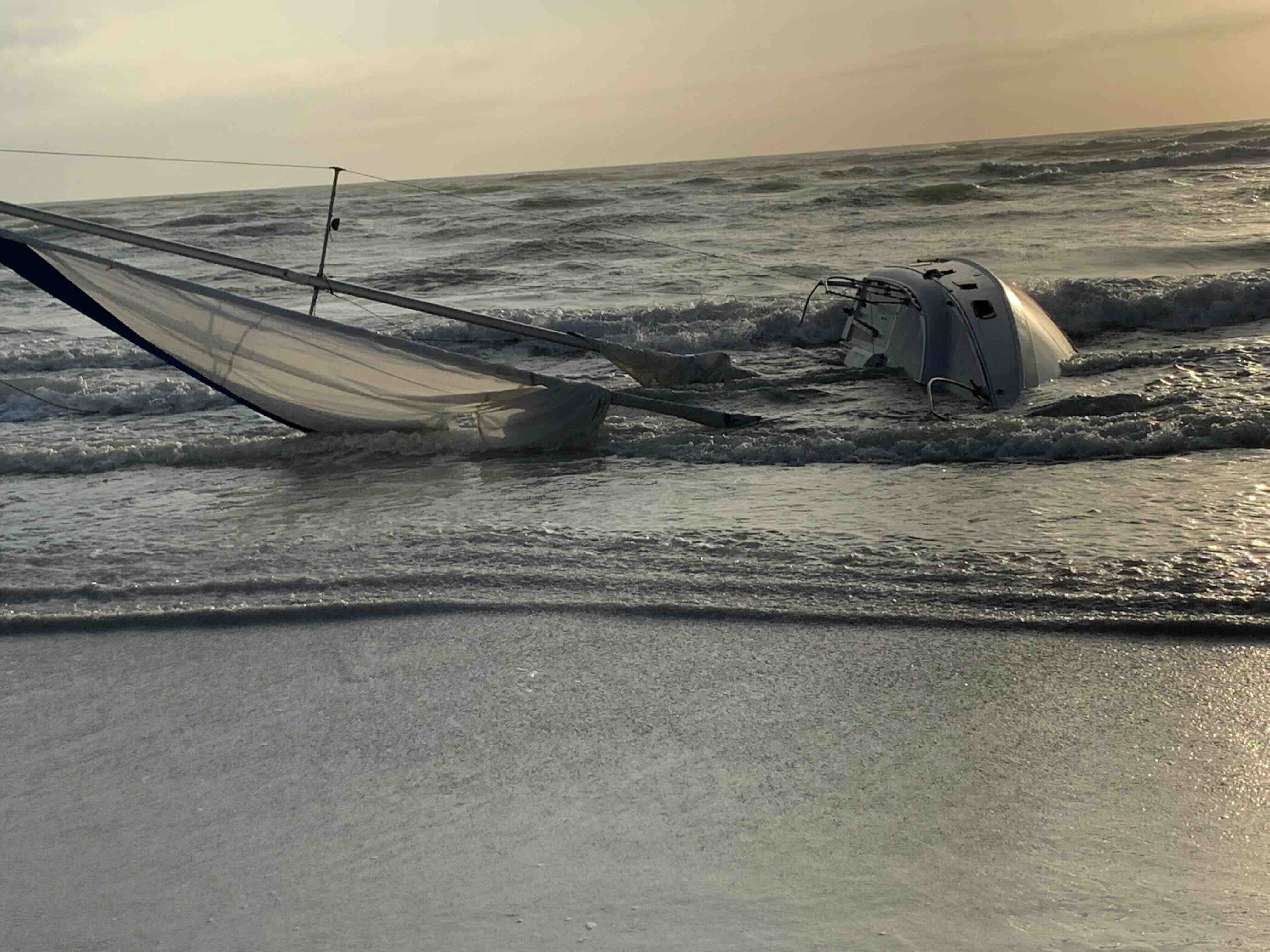 Sailboat two days later.