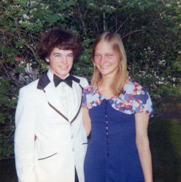 May 1975 I was usher at Jo’s graduation