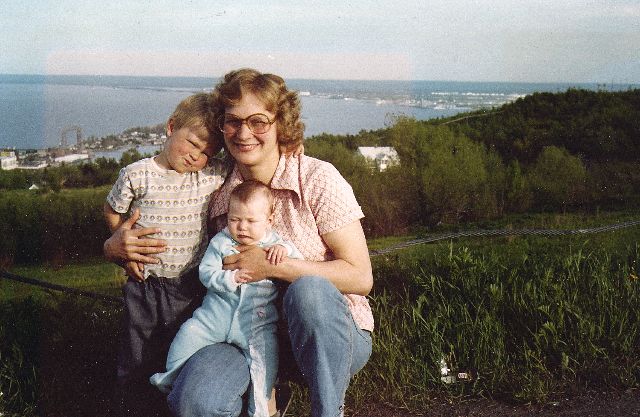 In Duluth: Marcia, Tim, Carrie