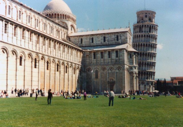 Leaning tower of Pisa