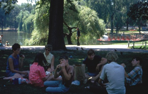 picnic at Boston Common with Carufels