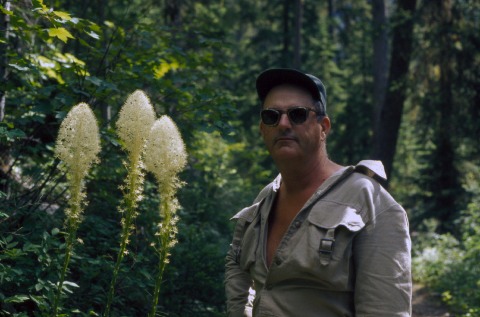 Bear grass and Dad