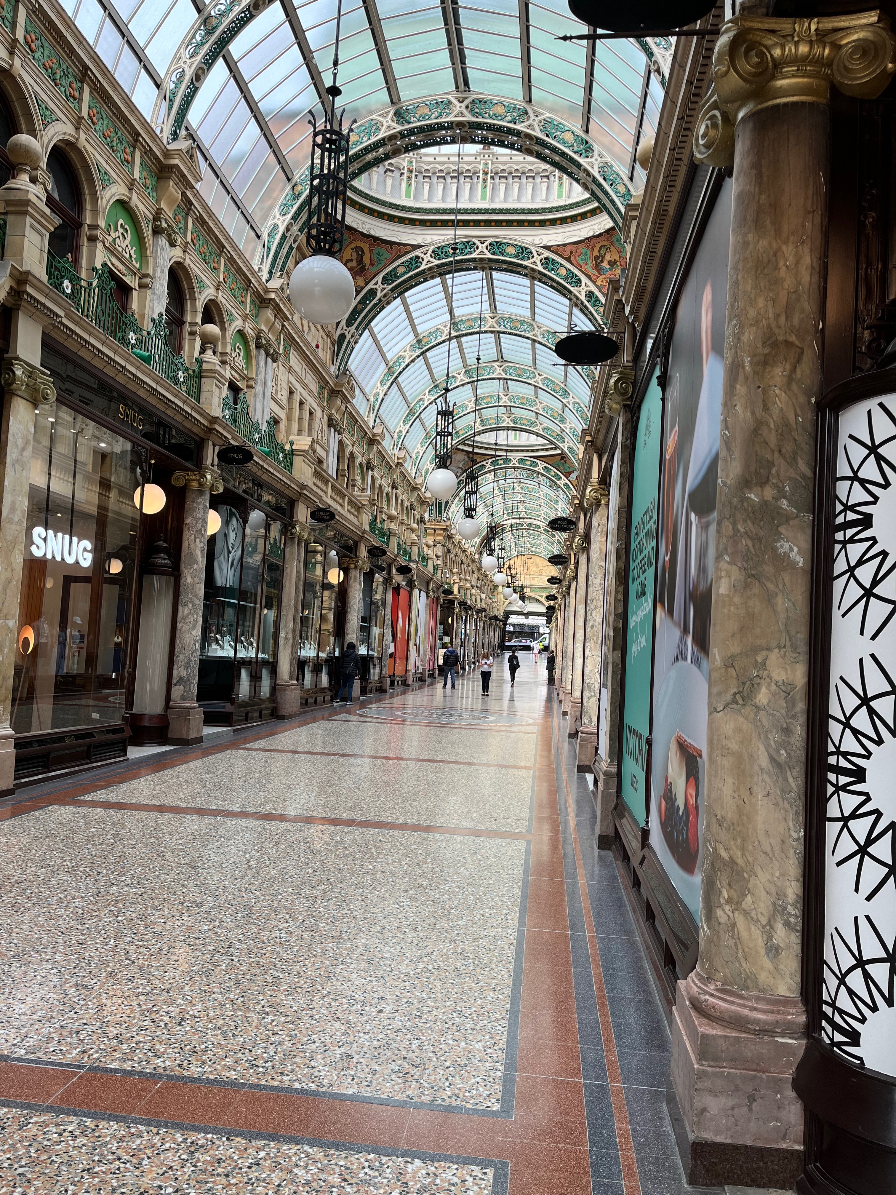 downtown Leeds market