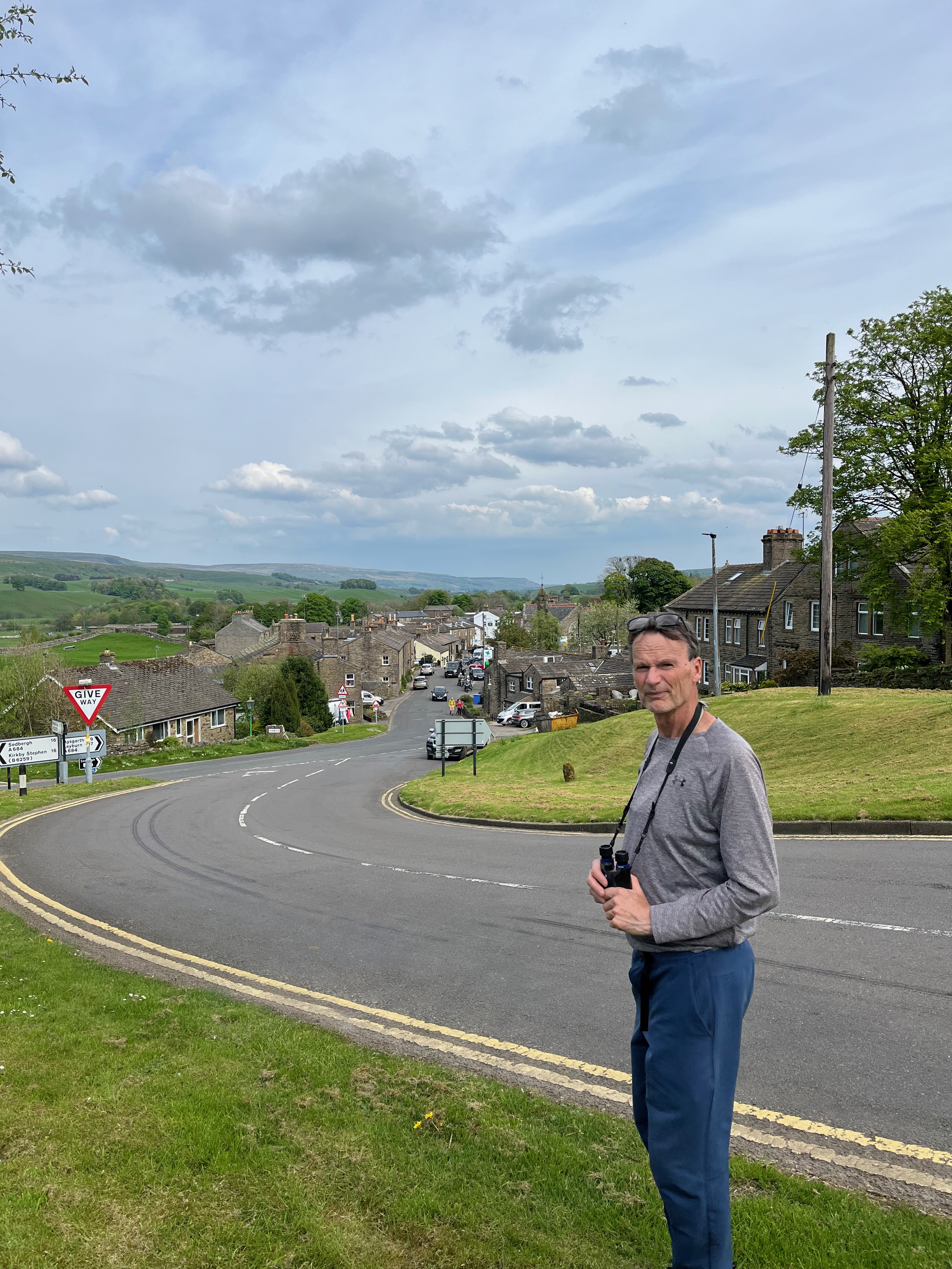 town of Hawes with Lou