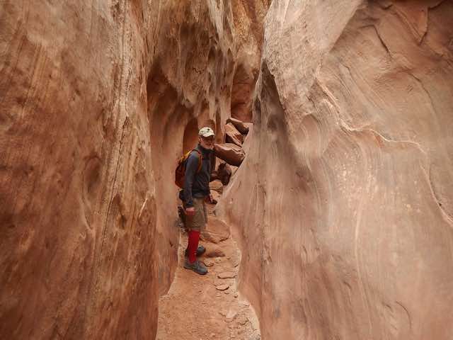 Working through a narrower section of Ding