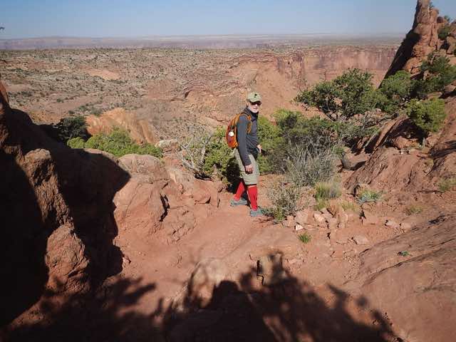 Near the start of Syncline loop