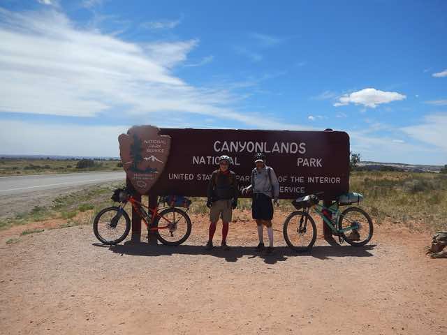 Entrance to Canyonlands NP