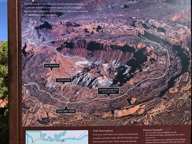 Map of the Syncline loop