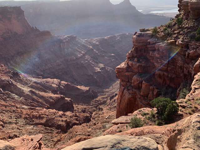 View from Dead Horse Point SP Visitor Center