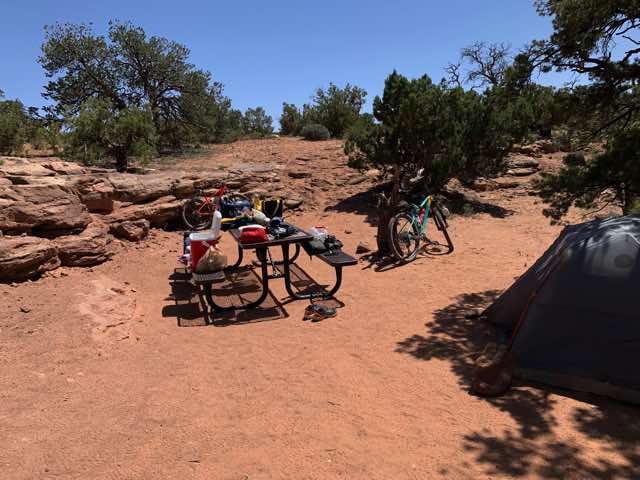Getting organized for the White Rim ride