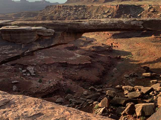 The other end of the arch