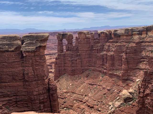 Arches, spires, columns and mushrooms.
