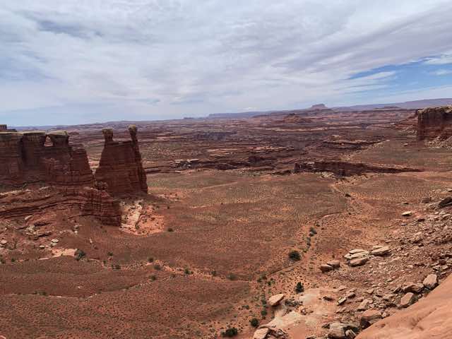 Another view from rotating right with more evidence of fallen rock 